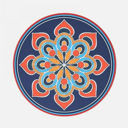 

Luxsea Boho Round Placemats Non-Slip&Heat Resistant Cup Coaster for Party Wedding