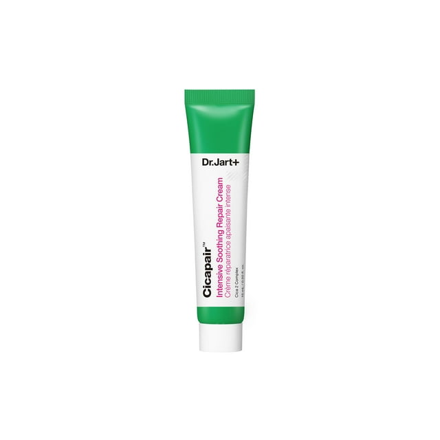 Crema hidratante Dr.Jart+ Cicapair para piel sensible, 15 ml, tamaño de viaje