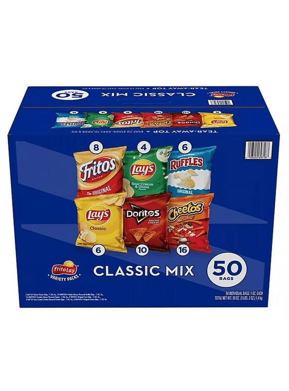 Frito-Lay Classic Mix Variety Pack (50 pk