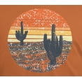 thumbnail image 4 of Old Glory Mens Vintage Cactus Sunset Short Sleeve Graphic T Shirt, 4 of 6