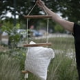 thumbnail image 5 of Foreside Home and Garden Ladder Macrame Hanging Blanket, 5 of 7