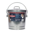 thumbnail image 1 of Behrens Bocal de Rangement en Acier Galvanisé de 6 Gallons avec Couvercle Verrouillable et Poignée, 1 of 7