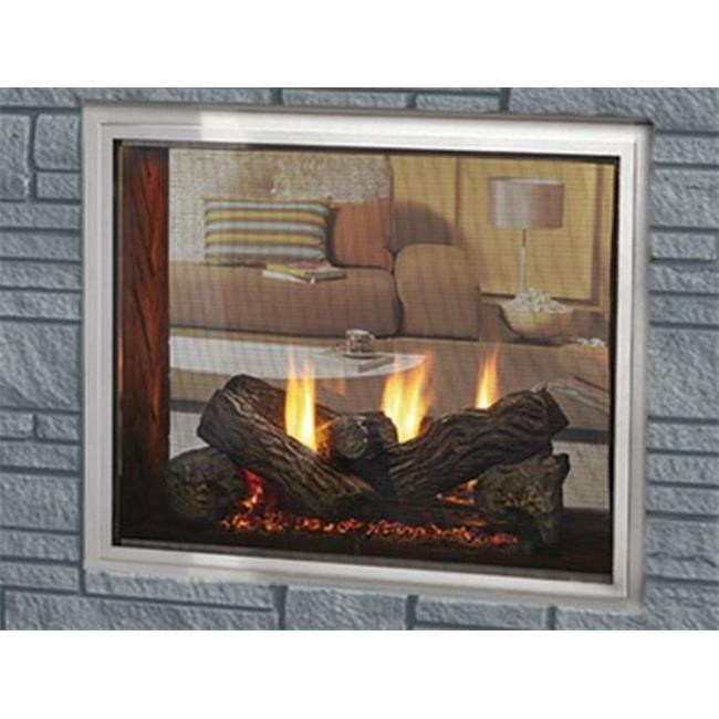 Outdoor Lifestyles ODFORTG36 Fortress SeeThrough Gas Fireplace with