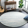 thumbnail image 2 of SAFAVIEH Marbella Taegan Distressed Area Rug, Blue/Ivory, 3' x 5', 2 of 10