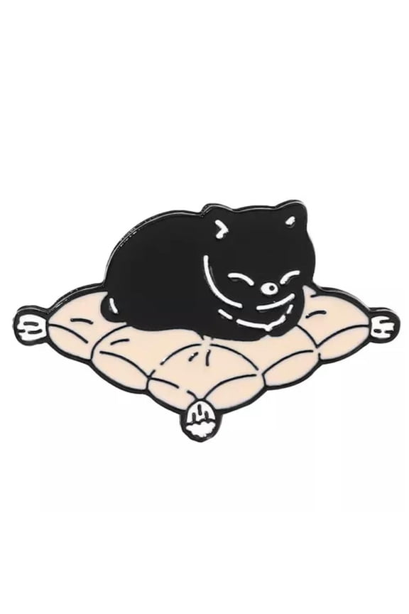 Cartoon Brooch Punk Cat Skull Butterfly Animal Brooches Enamel Pin Badge Gifts-162