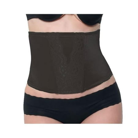 

Elegant Waist Cincher Girdle Body Shaper with Tapered Back Extra Large - Black