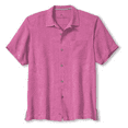 thumbnail image 2 of Tommy Bahama ST325384 Tropic Isles Silk Camp Shirt Very Berry S, 2 of 2