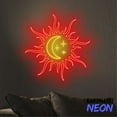 thumbnail image 5 of Handmadetneonsign Sun Moon Neon Sign, Sun and Moon Wall Art Light, Moon Son Interior Home Wall Decor 78760, 5 of 5