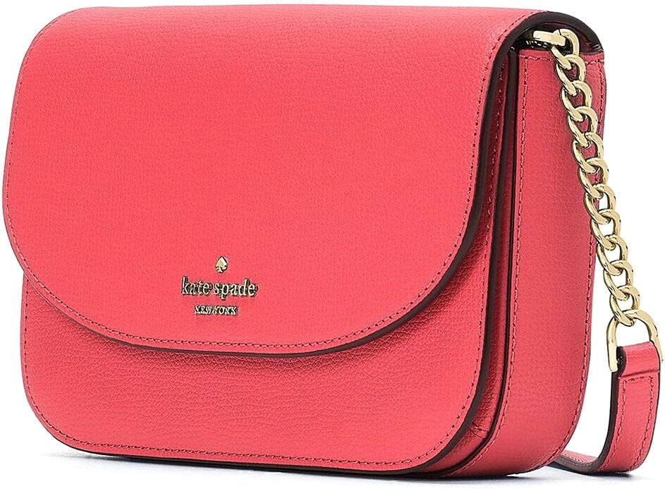 Kate Spade Kristi Leather Crossbody (Pink pepper)