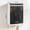Black, variant on Dry Chopstick Storage Box, Wall Mounted Kitchen Chopstick Holder, Shelf with Lid, Dustproof, Mildew Proof, Draining Chopstick Cage