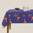 thumbnail image 3 of Wukai Labrador Retriever Dog Waterproof Tablecloth for Kitchen Dining, Fits Square Tables for 2-4 Seats -54"x54", 3 of 7