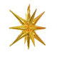 thumbnail image 4 of Globo de aluminio con forma de estrella unida y forma de gota de agua de un solo cuerpo para decoración de bodas, fiestas de cumpleaños, 4 of 5