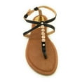 thumbnail image 3 of Victoria K. Women's Embellished T-Strap Sandal, 3 of 4