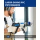 thumbnail image 2 of Escariador de tubos de PVC DAYDOOR, protector de accesorios de PVC de 1-1/4 pulgadas, 2 of 7