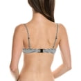 thumbnail image 2 of Solid & Striped womens  x Sofia Richie Grainge The Miranda Bikini Top, l, Black, 2 of 3