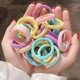 thumbnail image 1 of 100 unids/lote 4,5 CM banda para el cabello colorida gomas para el cabello para niñas bandas de goma bandas de goma para el cabello accesorios para tocado para niños JAMW Sencillez, 1 of 5