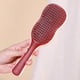 thumbnail image 4 of Peine de hoja de plátano para cabello largo, con forma de masaje doméstico, peine especial para mujer con almohadilla de aire, 4 of 6