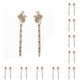 thumbnail image 3 of Guardurnaity Tenedor para el cabello, accesorios para hacer joyas, herramientas de estilismo, Clip para libro de manualidades DIY para lectores de Type1 NO1, 3 of 6
