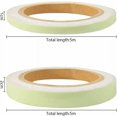 thumbnail image 2 of Glow In The Dark Stickers For Night Operations, Waterproof Non-Toxic Glow Tape For Stairs Walls And Exit Sign (2pcs), 2 of 5