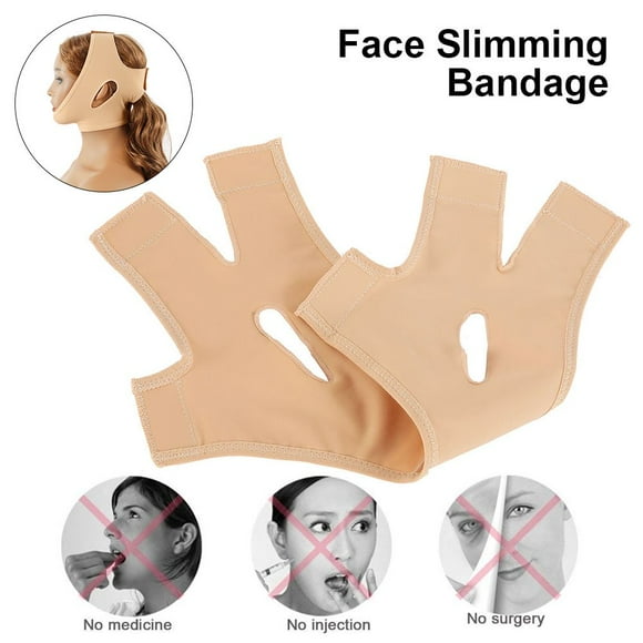 Slimming Face Lifting Belt Face Lifting V Face S V Line Adjustable Elastic Face Shape Slimming Bandage Breathable Face Lifting Sling