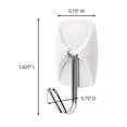 thumbnail image 2 of Command Small Wire Hooks 4/Pkg-White 4 Hooks & 5 Strips, 2 of 4
