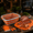 Orange-X-Large, variant on Orange X-Large 16L Collapsible BBQ Prep Tub with Lid and Tools