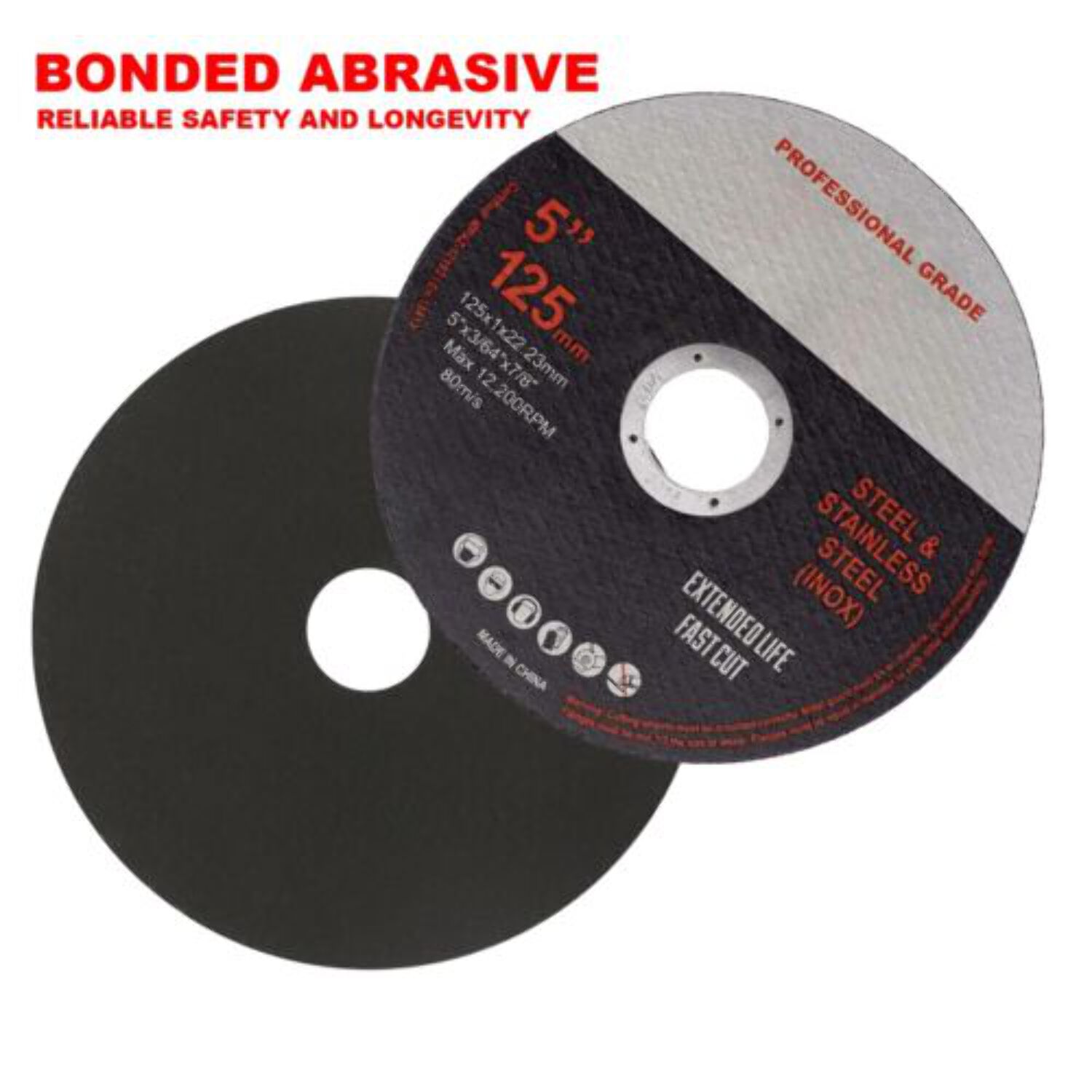 125mm 5" x 1mm Angle Grinder Cutting Disc [50 Pack]