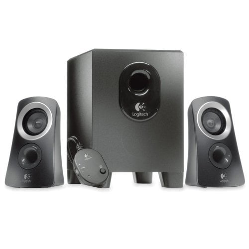 Open Box Logitech 980-000382 Z313 Speaker System 3-Piece Black
