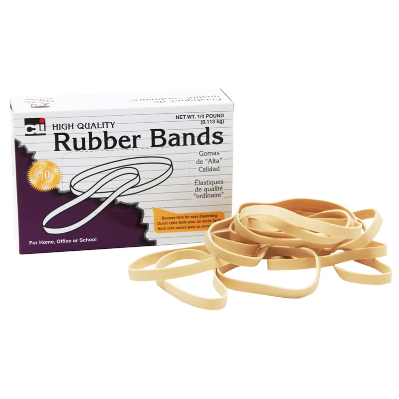 RUBBER BANDS 3 1/2 X 1/32 X 1/8 1/4 LB BOX