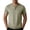 Khaki, variant on hotojiny Men's Henley Shirt Comfortable Short Sleeve T-Shirt Lightweight Solid Color Basic Tees Casual Summer Tops for Big and Tall