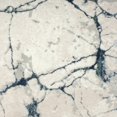 thumbnail image 4 of Ox Bay Bethany 7'5" x 9'5" Blue/Gray Marble Durable Indoor Area Rug, 4 of 9