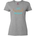 thumbnail image 3 of Inktastic Life Is Better At The Cabin, Deer Antlers, Camping Women's T-Shirt, 3 of 5