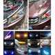 thumbnail image 2 of Tira de luces LED para faros de coche duales para modo flecha, luz diurna, Drl-flux, 2 of 5