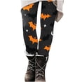 thumbnail image 5 of TFEOQRY Womens Halloween Print Leggings High Waist Soft Skinny Casual Pants for Festival Party Wear, 5 of 6