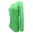 thumbnail image 4 of ACTIVE UNIFORMS Women's Under Scrub Tee Crew Neck Long Sleeve T-Shirt (Light Green, Medium), 4 of 6