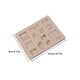 thumbnail image 4 of Yuarrent Molde de silicona para pastel de Fondant, molde para cupcakes, moldes de decoración de Chocolate, galleta, caramelo, herramienta para Type2 NO2, 4 of 6