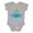 AC-Heather Grey, variant on Naples Florida Beach Vacation Boys or Girls Baby Bodysuit
