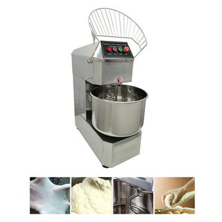 Hakka Commercial Dough Mixer, 5 Qt White Spiral Mixer ，Rotation speed  Bowl/hook 19/193 r/min DN5 - The Home Depot