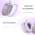 thumbnail image 4 of Funda de silicona Jiboku para AirPods Max 3 en 1, color morado, 4 of 5