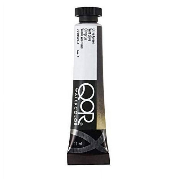 QoR Watercolor, 11ml Tube, Olive Green