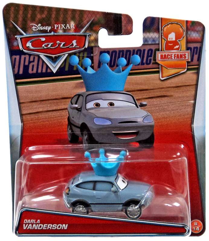 Disney Cars Race Fans Darla Vanderson Diecast Car
