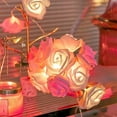 thumbnail image 4 of SHIMELE LED Rose Decorative Night Lights for Valentine's Day, Bedroom Party Ambient Lights, Suitable for Teens and Adults, Safe to Use, Mini Style, Powered by Batteries, 4 of 8