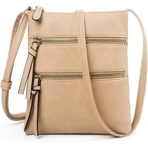 MMYGU Crossbody Purse for Women Small Shoulder Bag Sling Handbag Wallet Vintage Adjustable Tote Handbag Bag Faux Leather