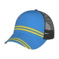 thumbnail image 5 of Aruba Flag Snapback Trucker Hats Baseball Caps Adjustable Mesh Back Ball Caps For Men Women, 5 of 5