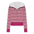 thumbnail image 6 of Sweatshirts For Teen Women Long Sleeve Print Casual Zipper Graphic Hoodies Drawstring Pullover Oversized Hoodies, 6 of 6