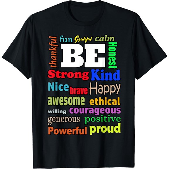 Teacher Positive Thinking T-Shirt Black 2X-Large
