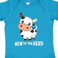 thumbnail image 4 of Inktastic New to the Herd Cute Cow Boys or Girls Baby Bodysuit, 4 of 5