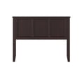 thumbnail image 4 of AFI Madison Full Solid Wood Panel Headboard, Espresso, 4 of 5