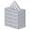 6pcs gray, variant on 6pcs 30x30cm Table Napkins Square Dinner Napkins Washable Soft Table Napkins for Wedding Birthday Parties Decoration