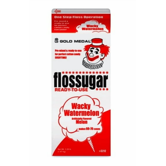 Dana Market - Cotton Candy Wacky Watermelon (Watermelon Flavor) - 1/2 Gallon Cartons - 3.25 lbs.